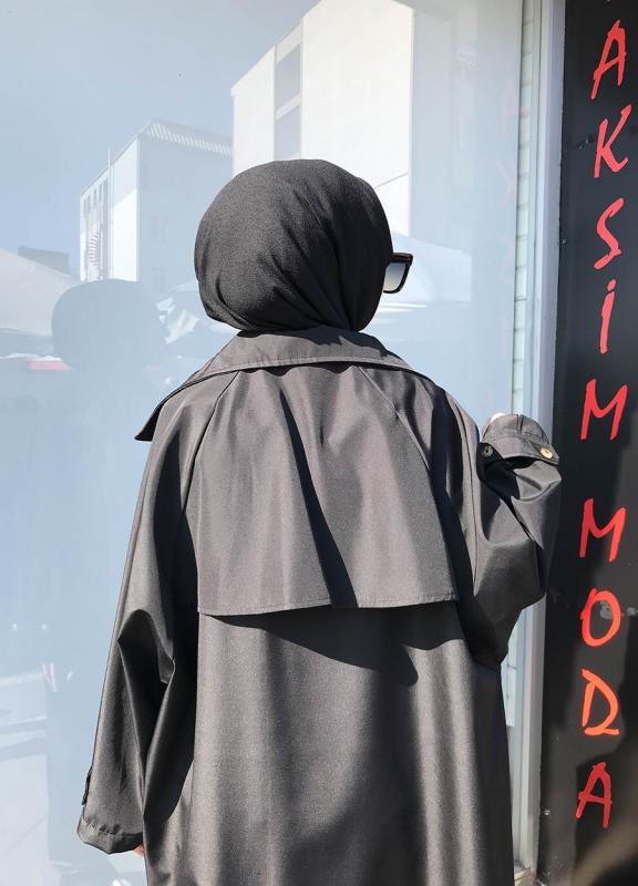 Oversize%20Düğme%20Detaylı%20Trençkot%20